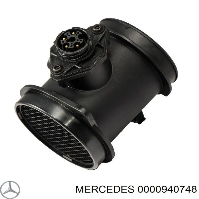 0000940748 Mercedes sensor de flujo de aire/medidor de flujo (flujo de aire masibo)