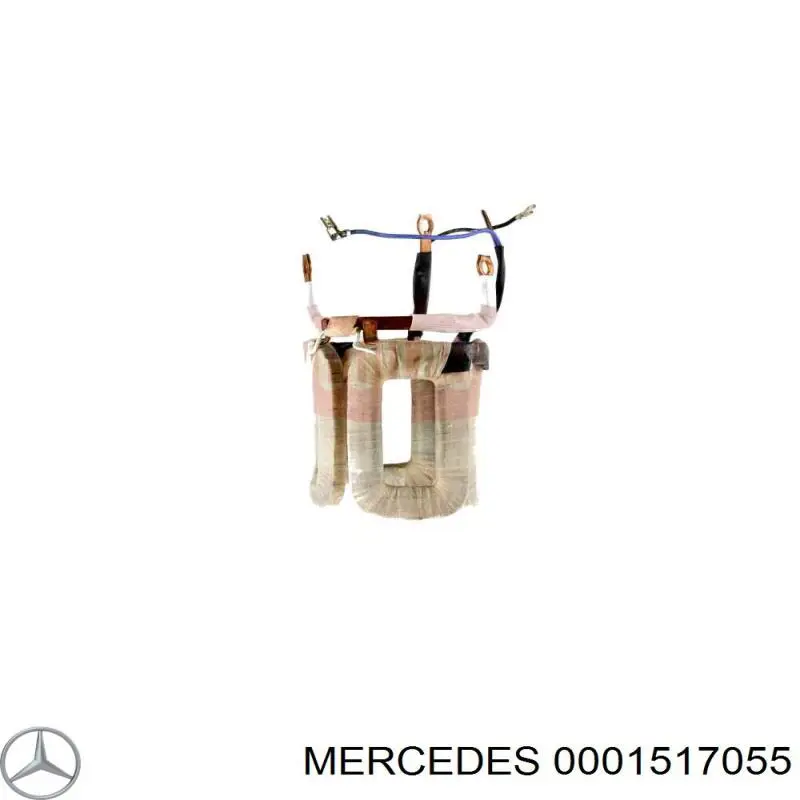 0001517055 Mercedes devanado de excitación, motor de arranque