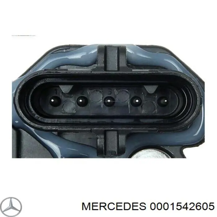 0001542605 Mercedes regulador de rele del generador (rele de carga)