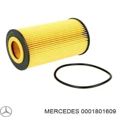 000 180 16 09 Mercedes filtro de aceite