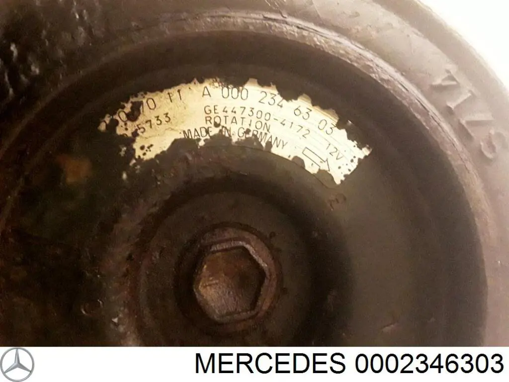 0002346303 Mercedes 