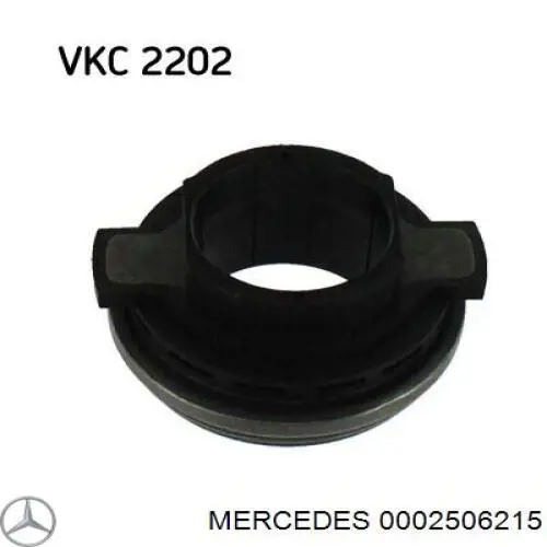 0002506215 Mercedes cojinete de desembrague