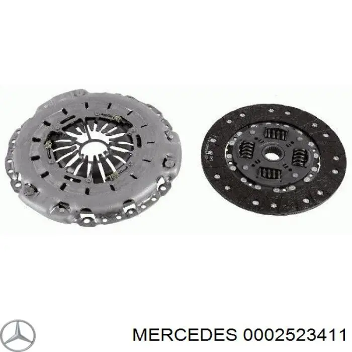 0002523411 Mercedes plato de presión del embrague