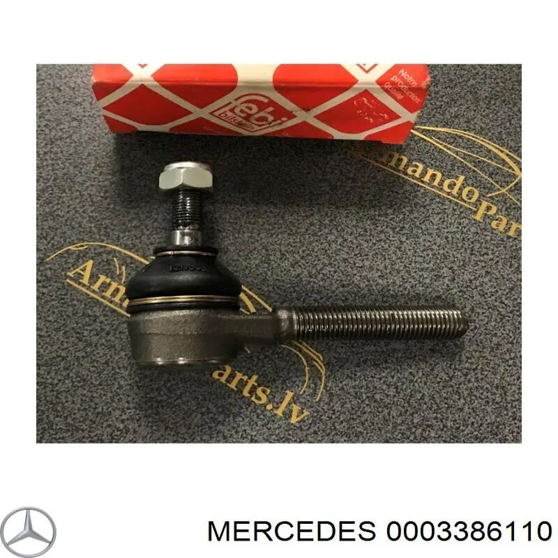 0003386110 Mercedes rótula barra de acoplamiento interior izquierda