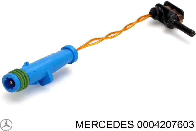 0004207603 Mercedes pastillas de freno traseras