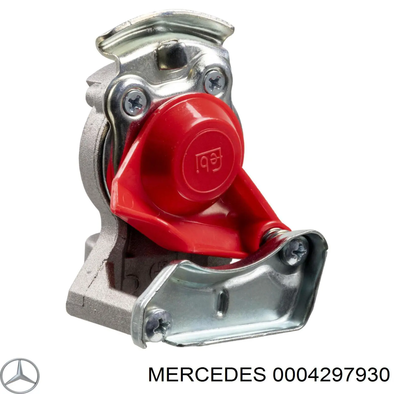 0004297930 Mercedes conector (cabezal De Mangueras Del Sistema Neumatico)