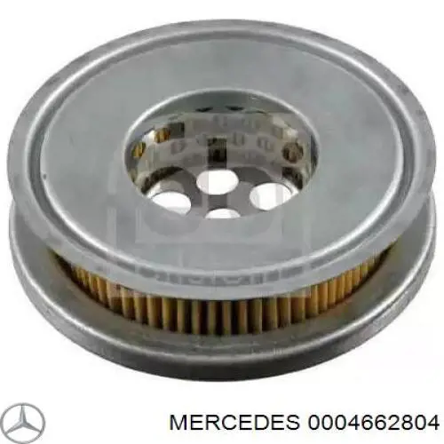 0004662804 Mercedes filtro hidráulico, dirección