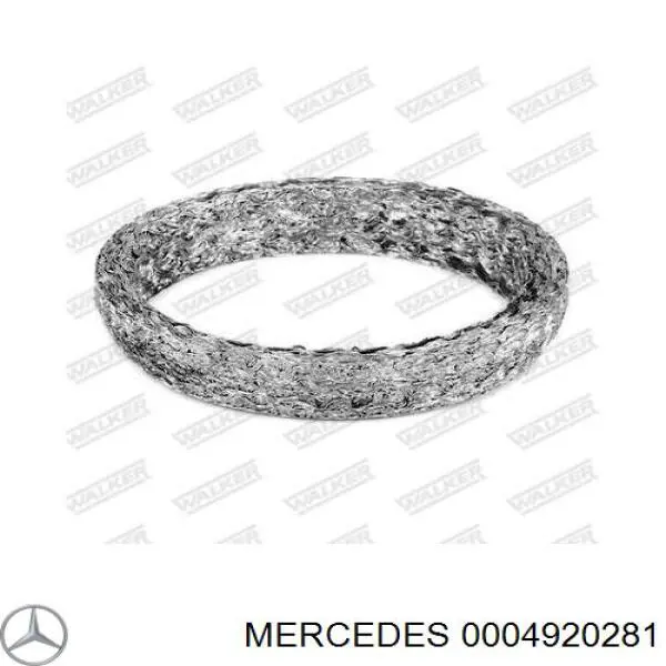 0004920281 Mercedes junta, tubo de escape