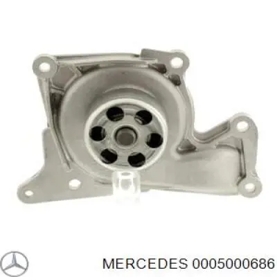 0005000686 Mercedes bomba de agua, adicional eléctrico