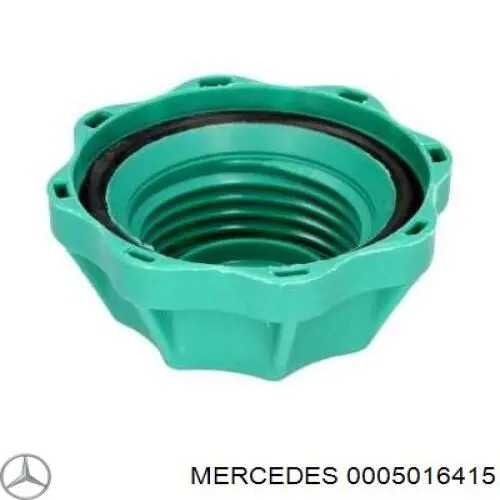 0005016415 Mercedes tapón de expansión de refrigerante/anticongelante