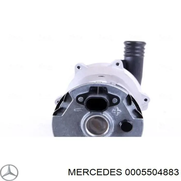 0005504883 Mercedes bomba de agua, adicional eléctrico