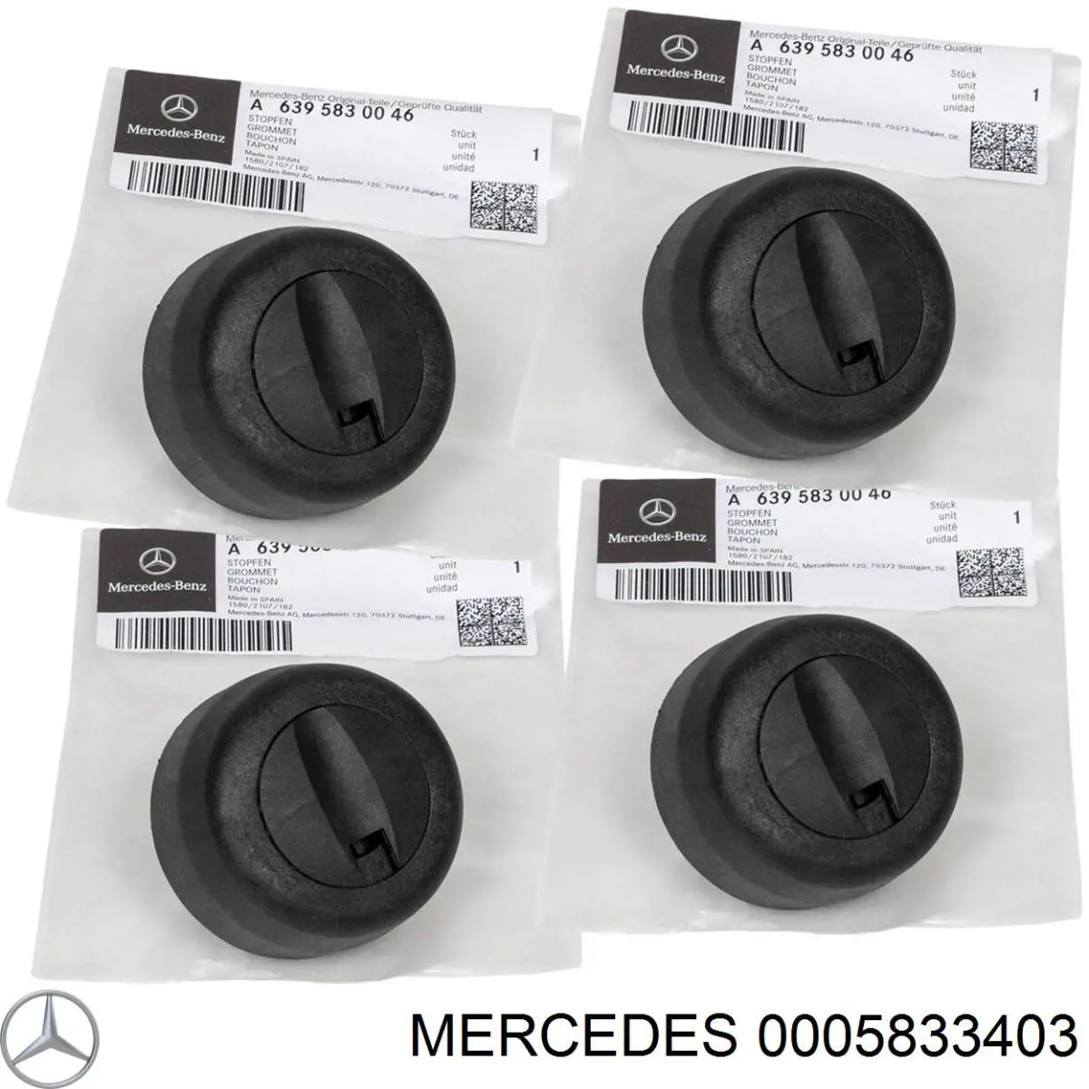 0005833403 Mercedes 