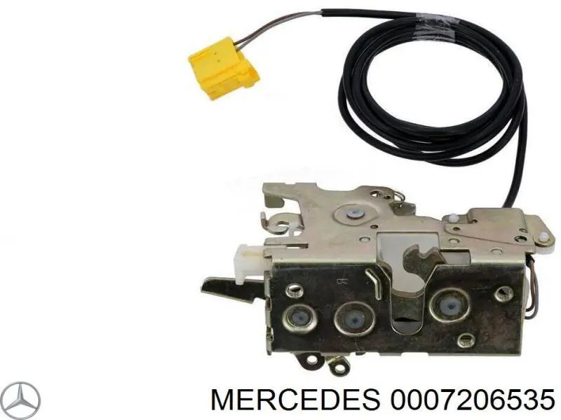 0007206535 Mercedes cerradura de puerta delantera izquierda