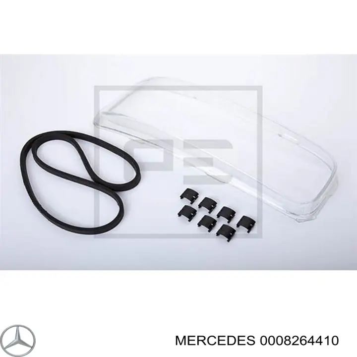  Cristal de faro izquierdo para MERCEDES BENZ TRUCK TRUCK ATEGO 2 