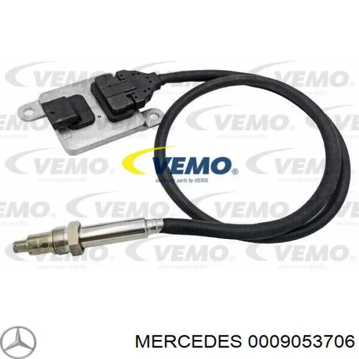 0009053706 Mercedes sensor de óxido de nitrógeno nox delantero