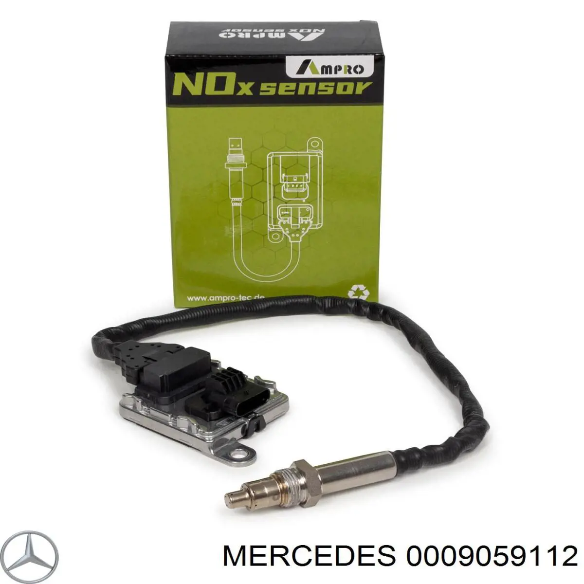 0009059112 Mercedes sensor de óxido de nitrógeno nox