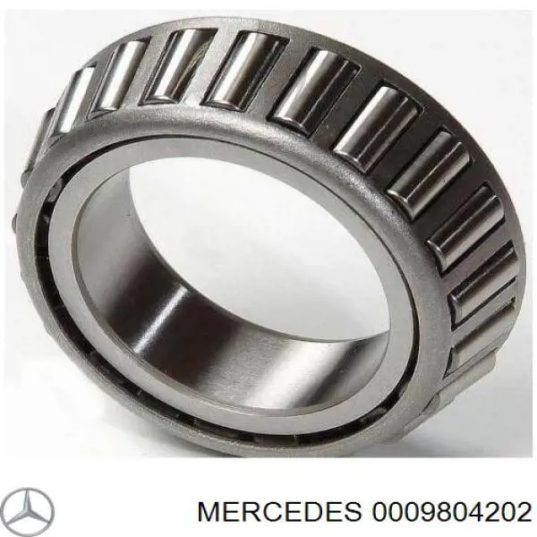 0009804202 Mercedes cojinete interno del cubo de la rueda delantera