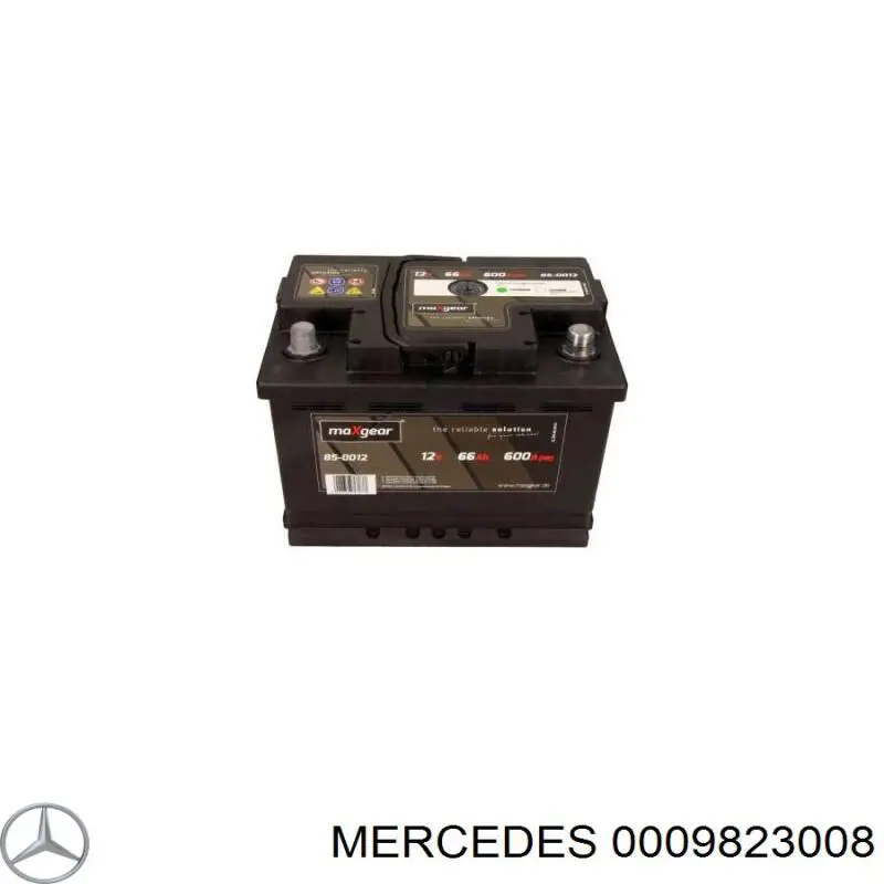 0009823008 Mercedes batería de arranque