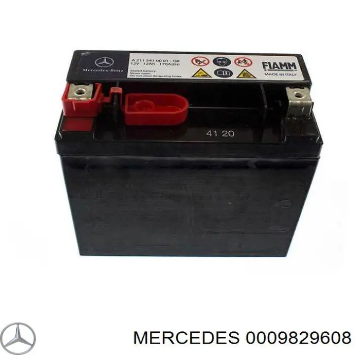 0009829608 Mercedes batería de arranque