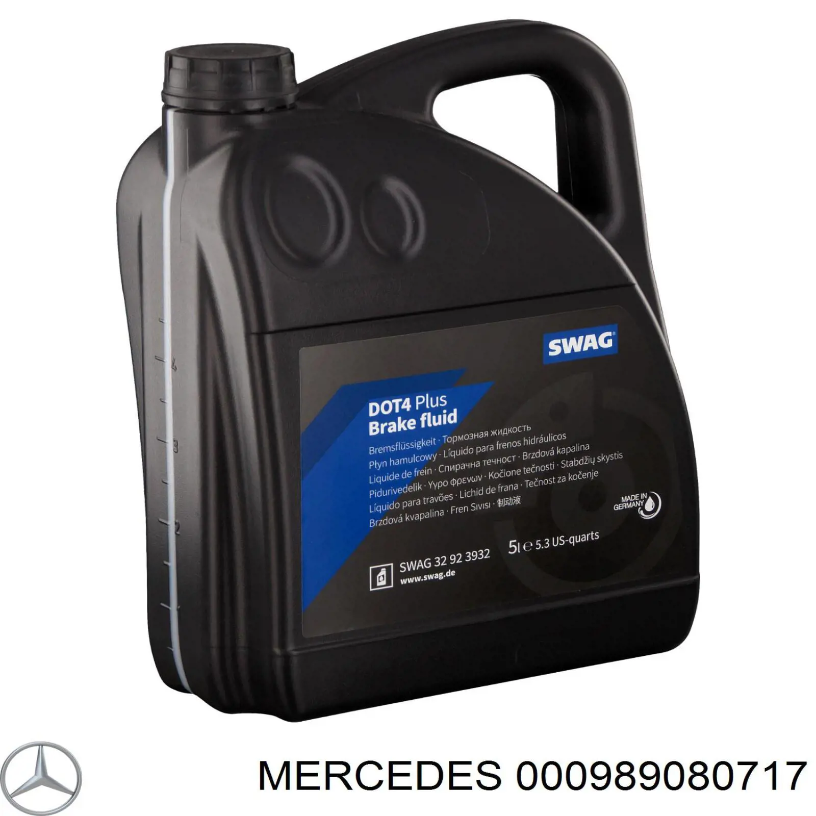 000989080717 Mercedes líquido de frenos