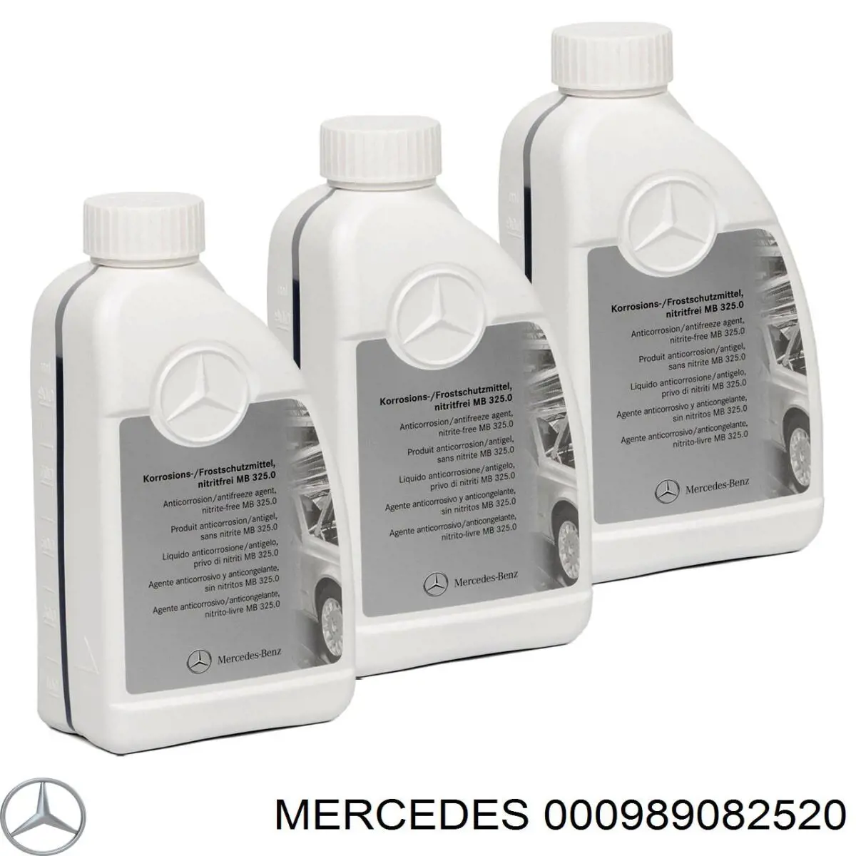 000989082520 Mercedes refrigerante