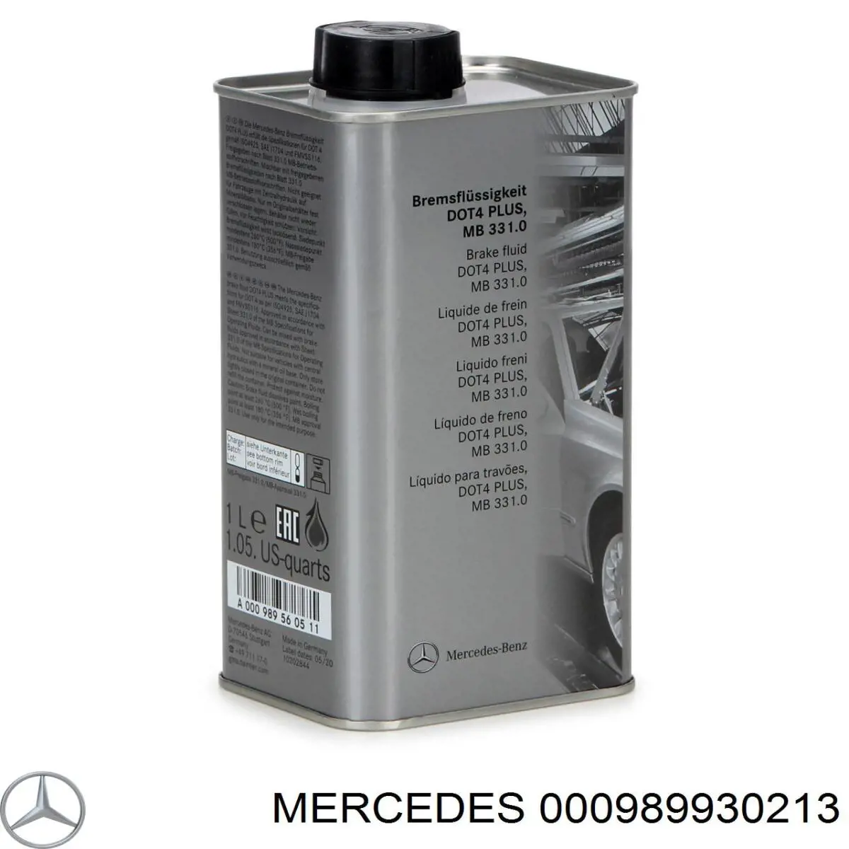 000989930213 Mercedes aceite de motor