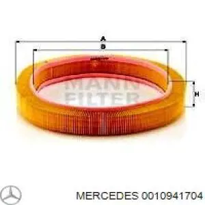 0010941704 Mercedes filtro de aire