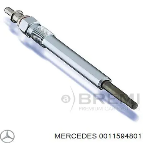 0011594801 Mercedes bujía de incandescencia