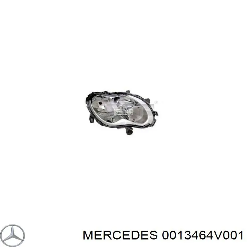 0013464V001 Mercedes faro izquierdo