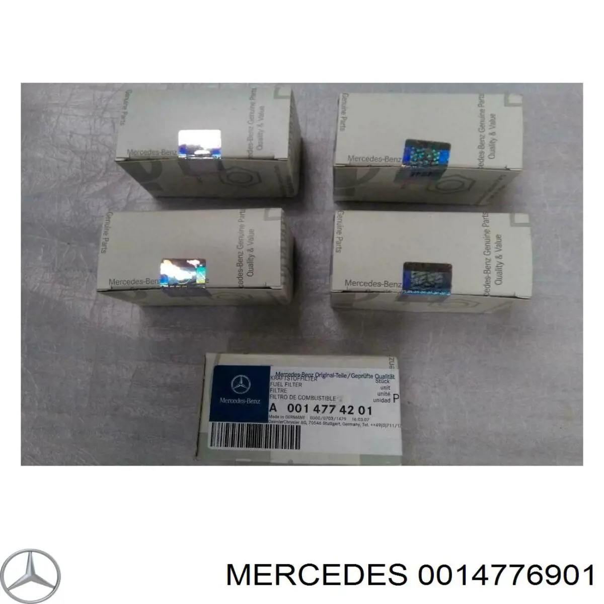 0014776901 Mercedes filtro combustible