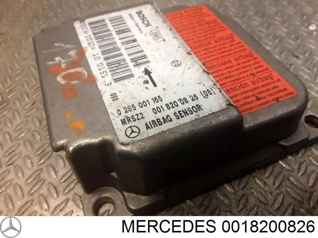 0018200826 Mercedes procesador del modulo de control de airbag