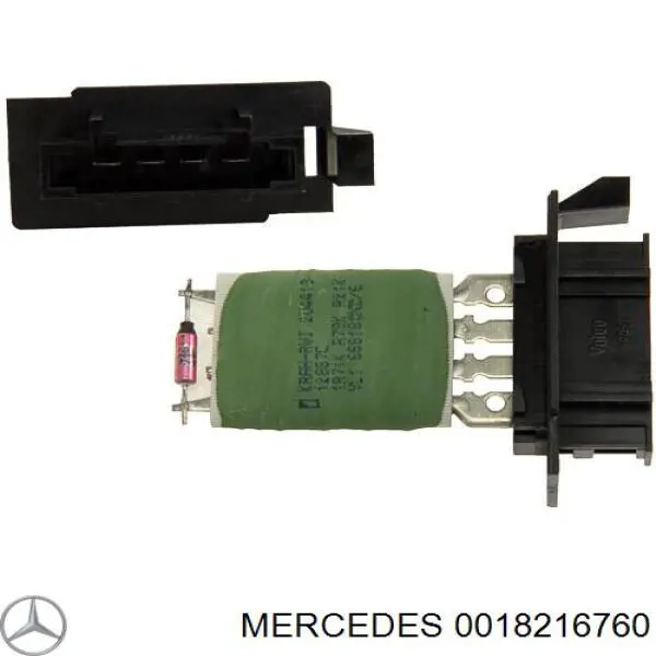 0018216760 Mercedes resitencia, ventilador habitáculo