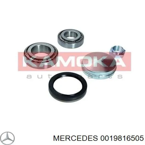 0019816505 Mercedes cojinete de rueda trasero exterior