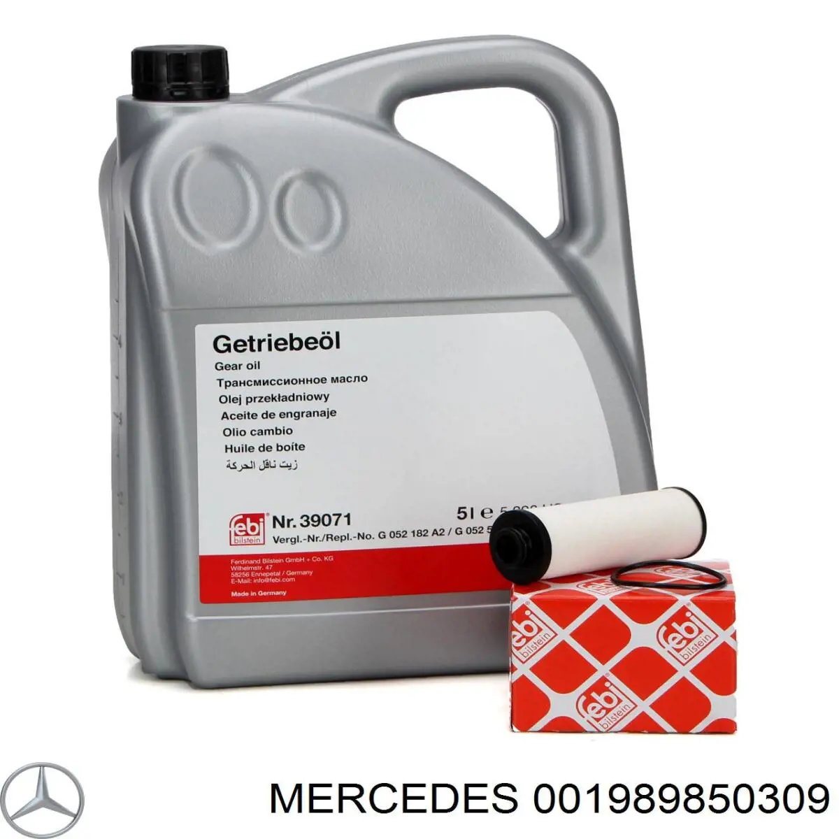 001989850309 Mercedes aceite transmisión