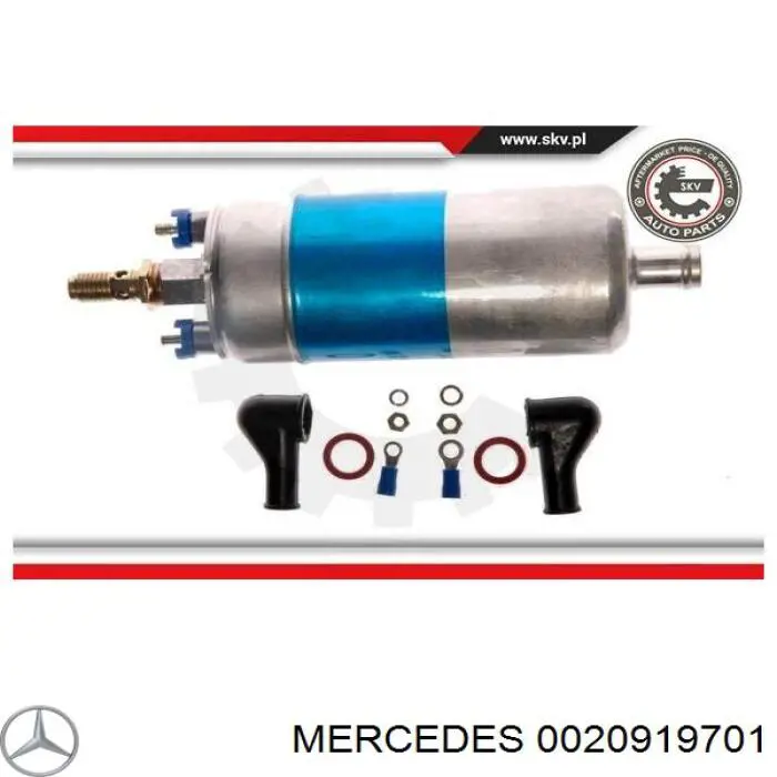 0020919701 Mercedes bomba de combustible eléctrica sumergible