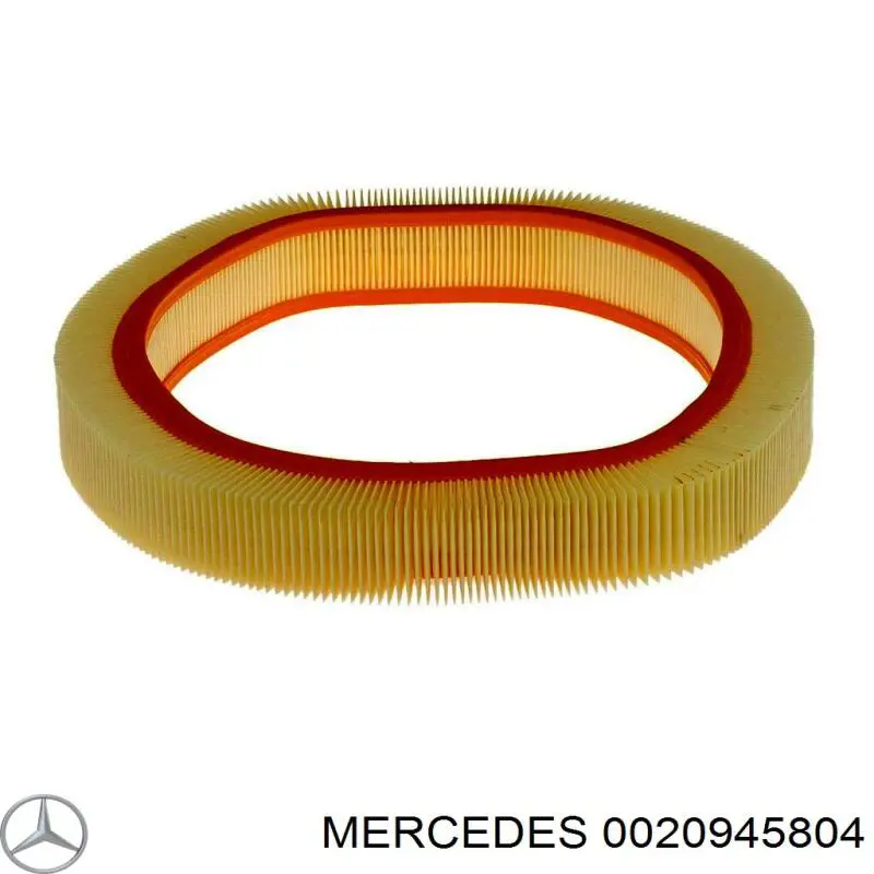 0020945804 Mercedes filtro de aire