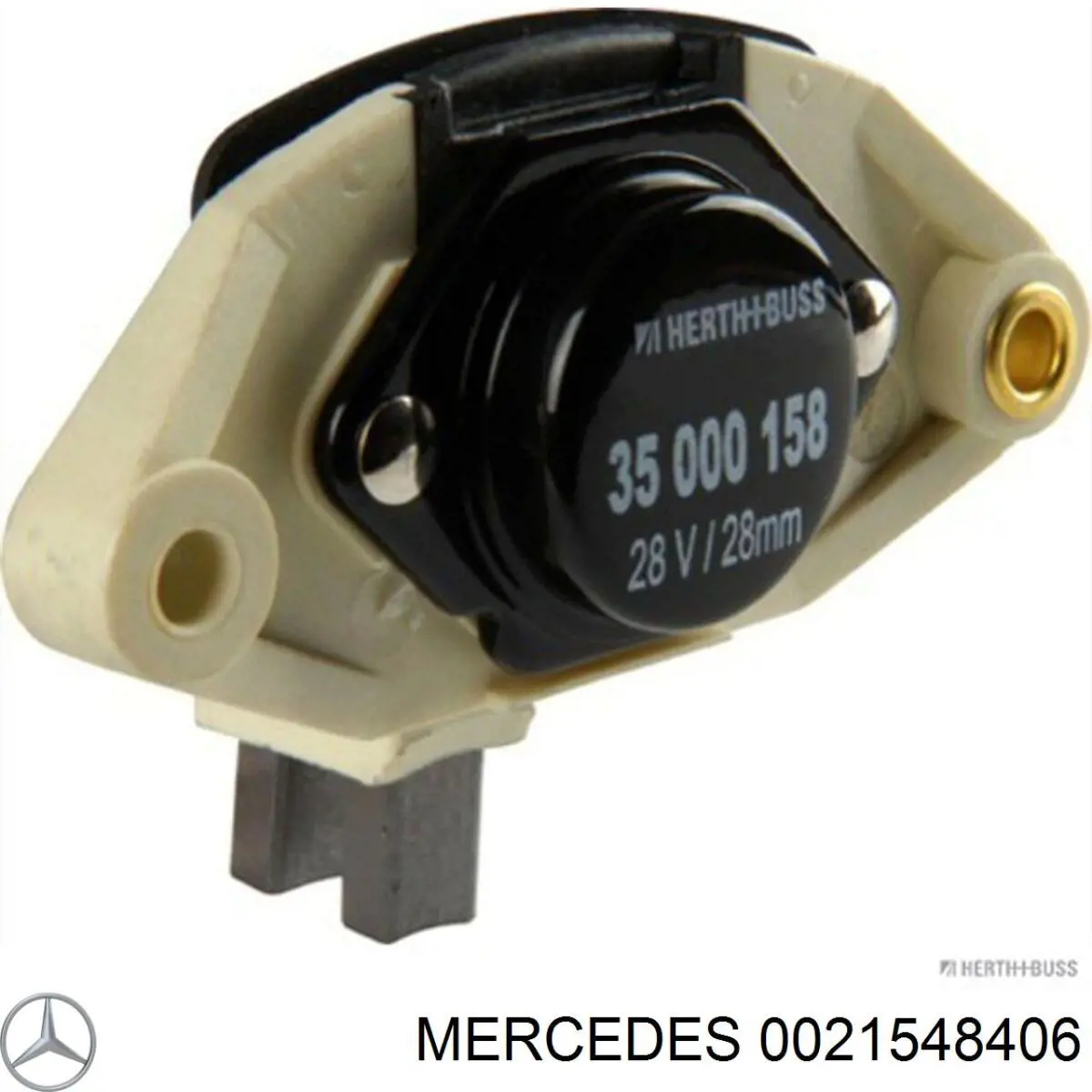 0021548406 Mercedes regulador de rele del generador (rele de carga)