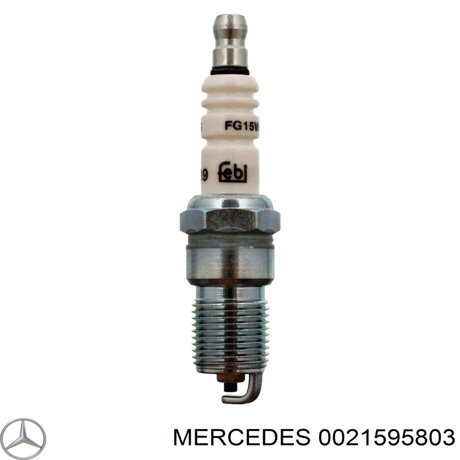 0021595803 Mercedes bujía de encendido