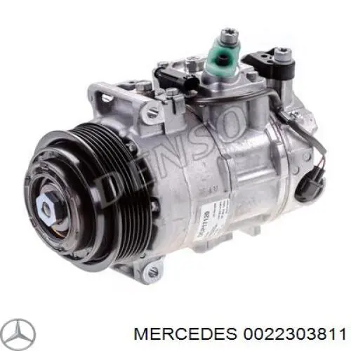 0022303811 Mercedes compresor de aire acondicionado