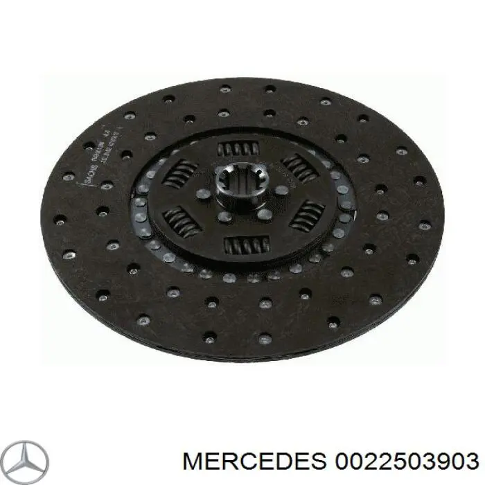 0022503903 Mercedes disco de embrague