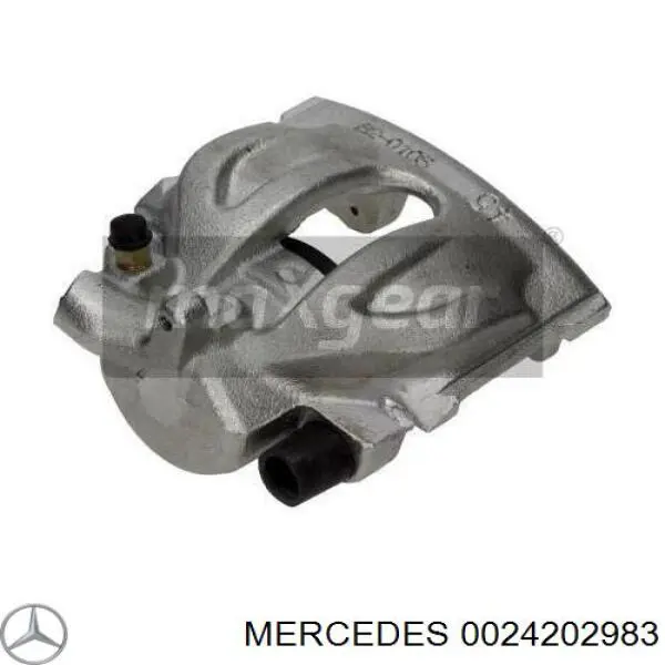 0024202983 Mercedes pinza de freno trasera izquierda