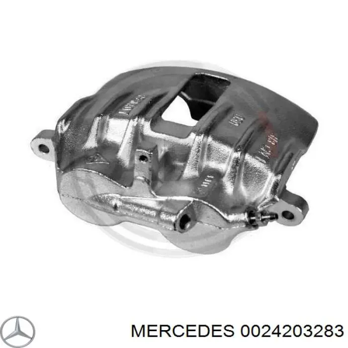 0024203283 Mercedes pinza de freno trasera izquierda