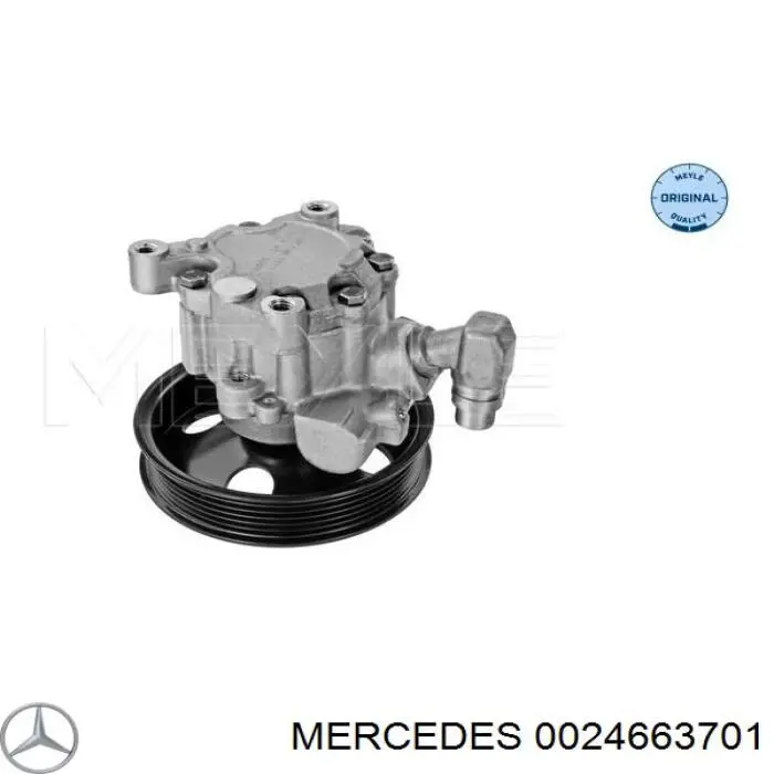 0024663701 Mercedes bomba hidráulica de dirección