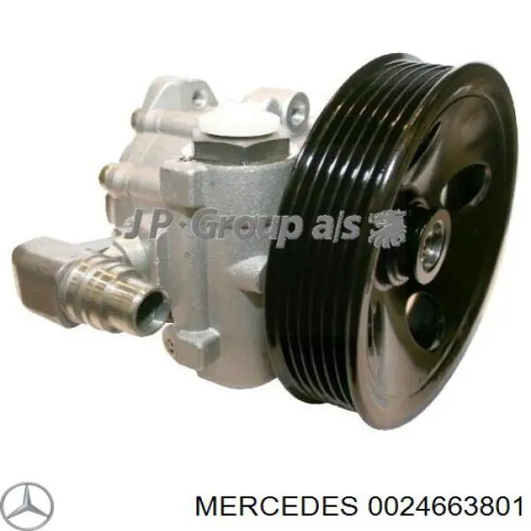 0024663801 Mercedes bomba hidráulica de dirección