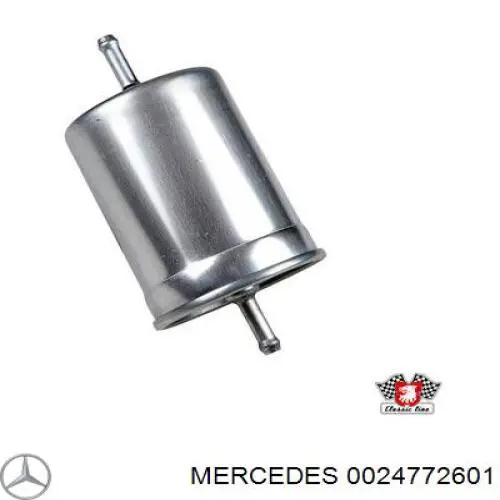 0024772601 Mercedes filtro combustible