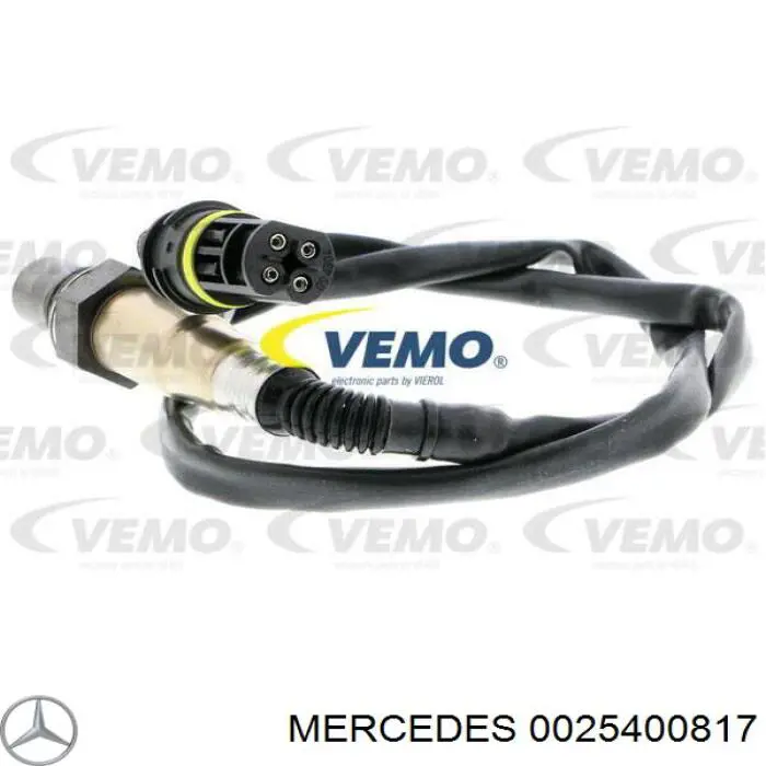 0025400817 Mercedes sonda lambda sensor de oxigeno post catalizador