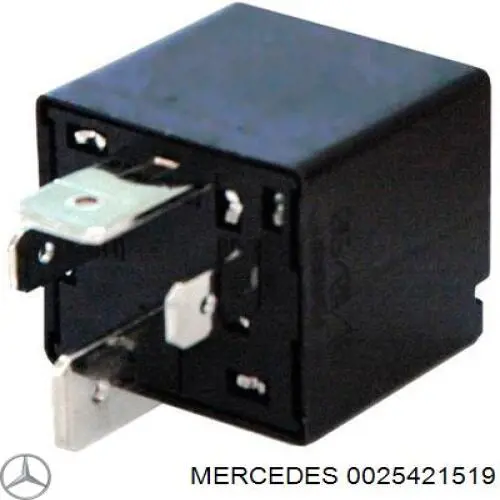 0025421519 Mercedes relé eléctrico multifuncional