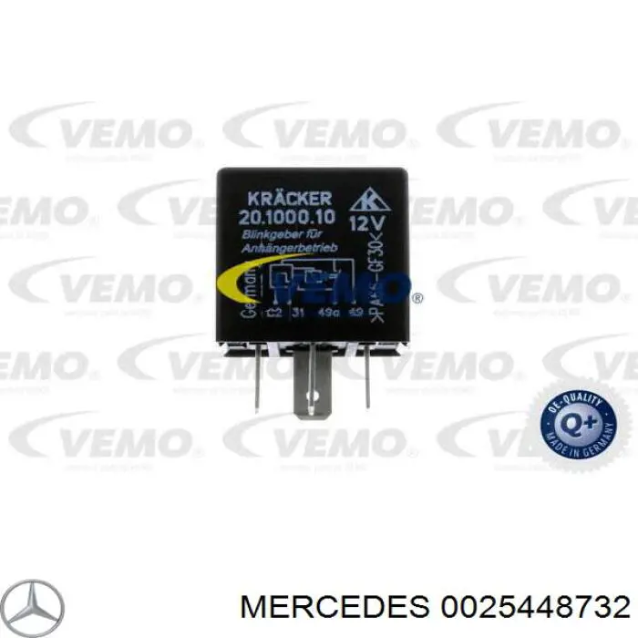 0025448732 Mercedes 