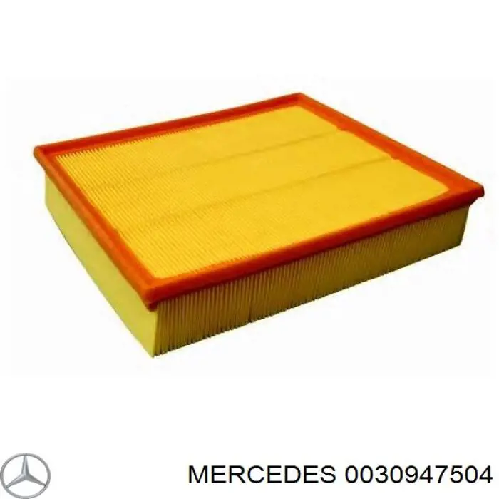 0030947504 Mercedes filtro de aire