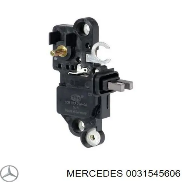 003 154 56 06 Mercedes regulador de rele del generador (rele de carga)